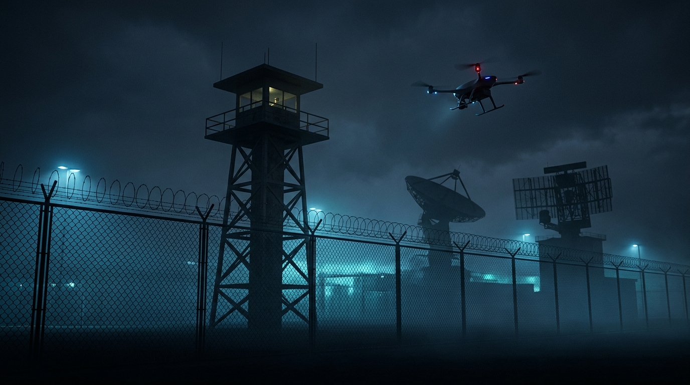 Military base drone incident